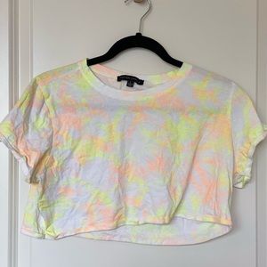 Tie Dye Cropped Tee